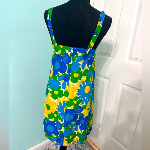 J. Crew Floral Shift Dress Size 2 - Picture 3 of 4